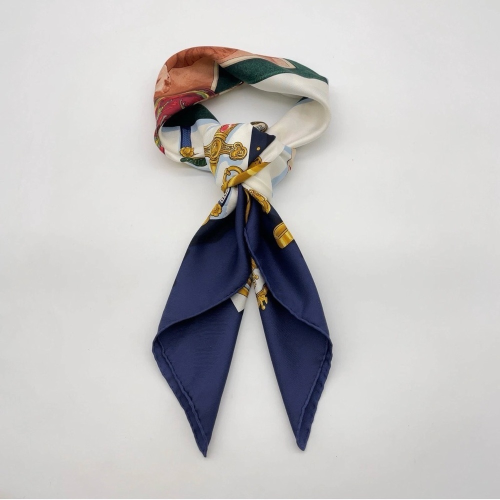 HERMES Vintage Rare Iconic Collectible Carre 90 “Memoire d’Hermes” Silk Scarf - Picture 5 of 9